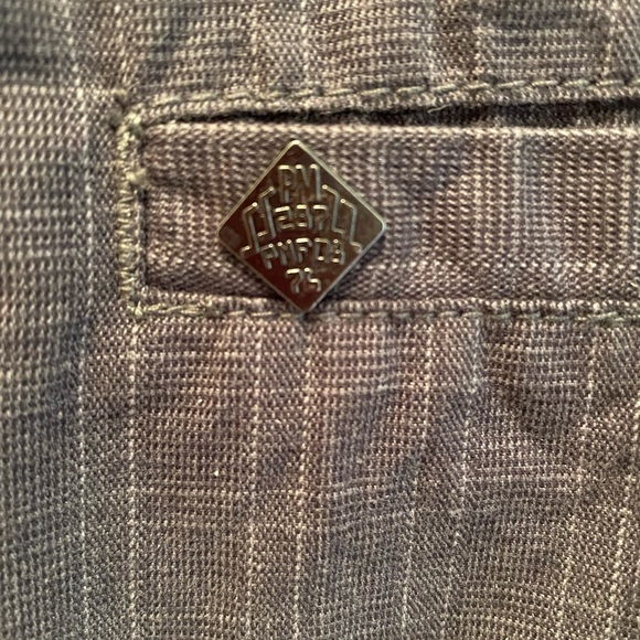 Private Member grey plaid vest - Picture 3 of 3